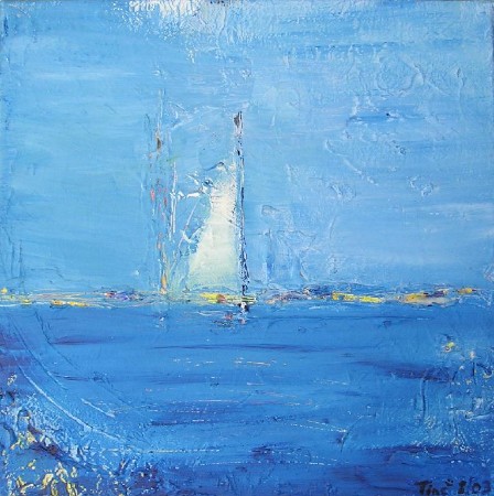 Piräus 2003   Acryl auf Leinwand      © Alle Bild- und Kostenrechte bei Tine Schönwitz